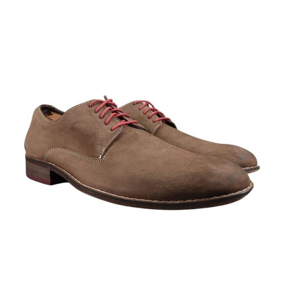 Cole Haan Shoes Mens 9.5 Oxford Classic Leather Plain Toe Professional Formal - Picture 1 of 15